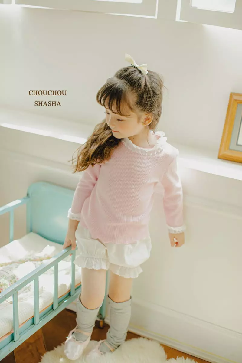 Chouchou Shasha - Korean Children Fashion - #minifashionista - Pure Rib Tee - 5