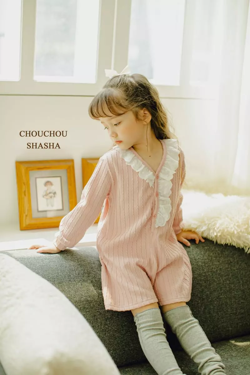 Chouchou Shasha - Korean Children Fashion - #prettylittlegirls - Milk Jumpsuit - 12