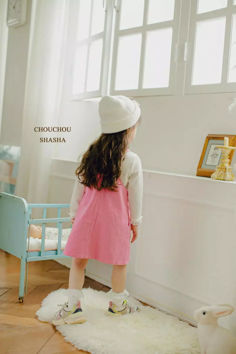 Chouchou Shasha - Korean Children Fashion - #toddlerclothing - Morning Overalls One-piece - 9