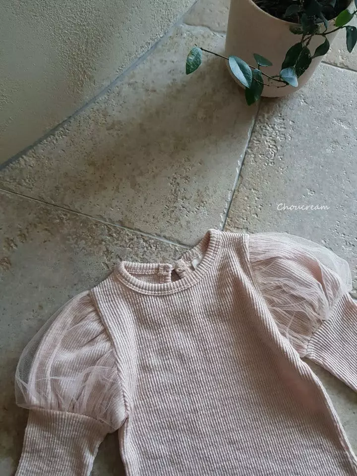 Choucream - Korean Baby Fashion - #babyboutique - Patch Sleevels Tee - 9