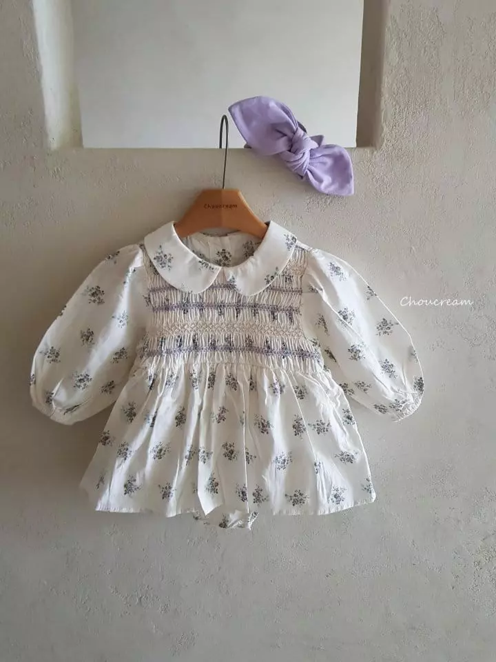 Choucream - Korean Baby Fashion - #babyboutique - Helen One-piece Bodysuit - 7
