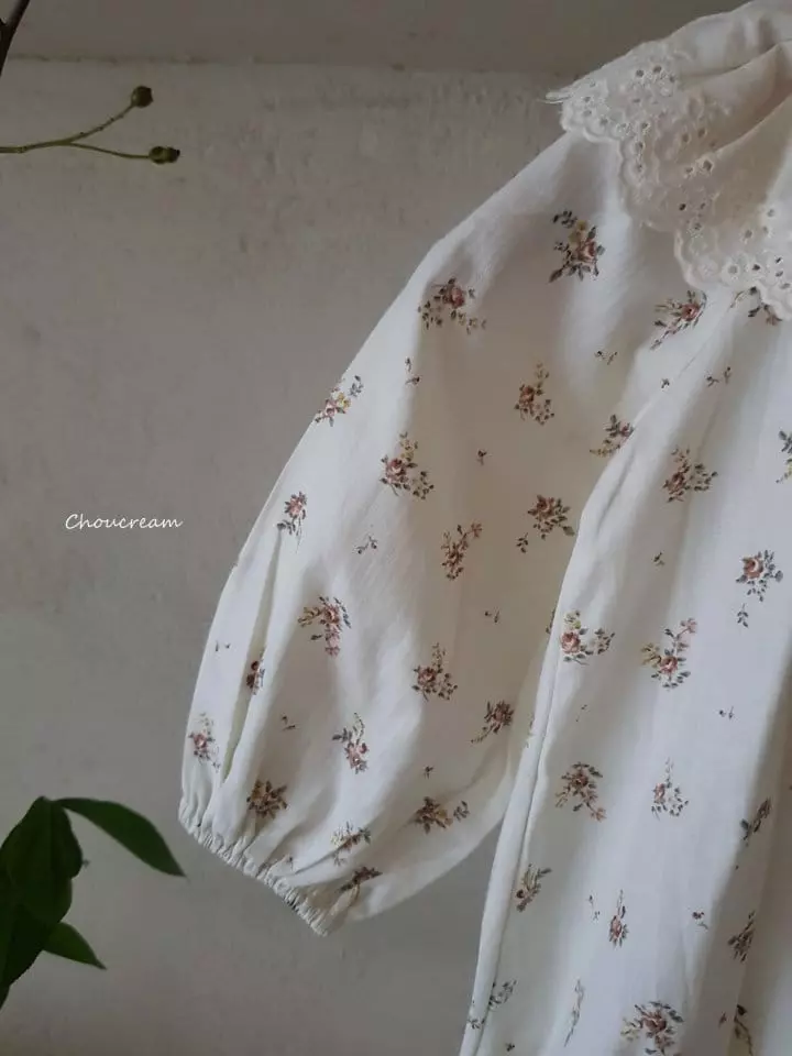 Choucream - Korean Baby Fashion - #babyboutiqueclothing - Mable Bonnet Bodysuit - 6