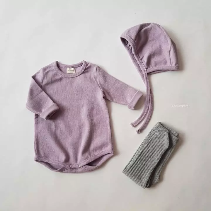 Choucream - Korean Baby Fashion - #babyclothing - Mochi Bodysuit - 6