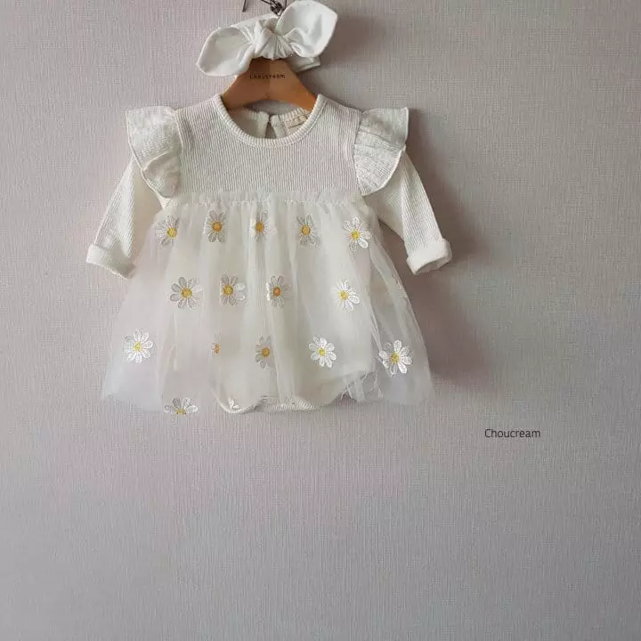 Choucream - Korean Baby Fashion - #babyfashion - Daisy Bodysuit