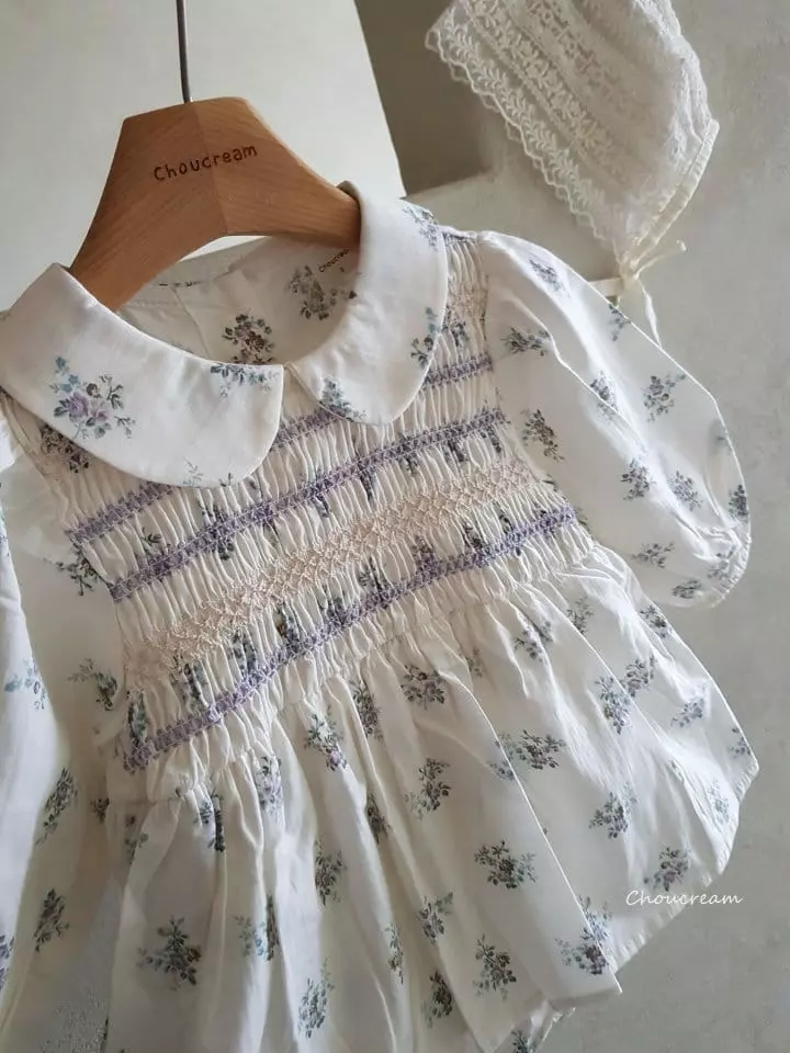 Choucream - Korean Baby Fashion - #babyfever - Helen One-piece Bodysuit - 11