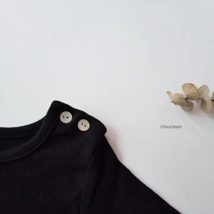 Choucream - Korean Baby Fashion - #babygirlfashion - Bebe Basic Tee - 5
