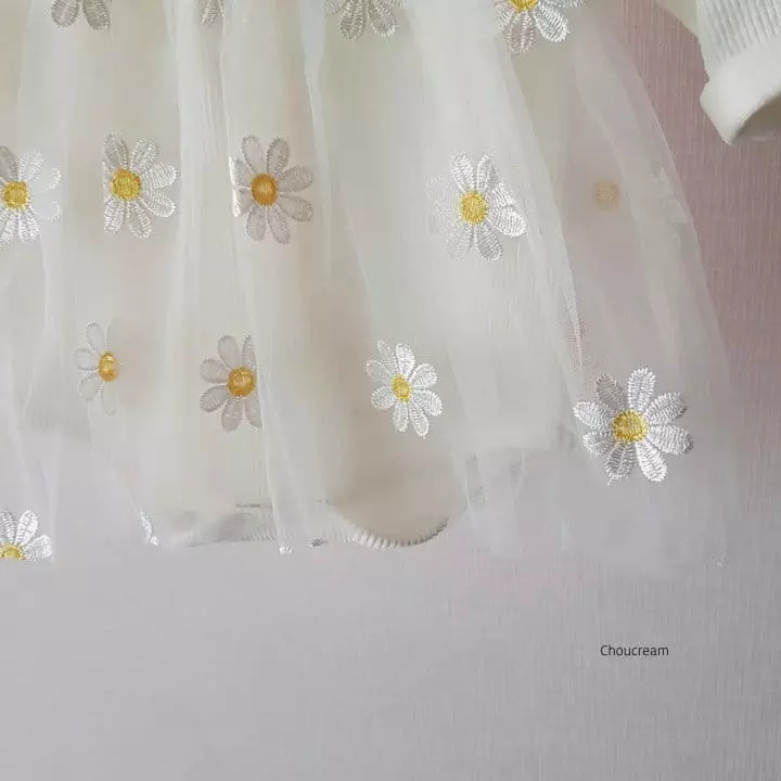 Choucream - Korean Baby Fashion - #babyoutfit - Daisy Bodysuit - 7