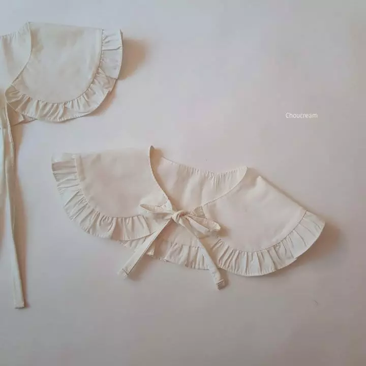Choucream - Korean Baby Fashion - #babyoutfit - Beeb Collar Cape