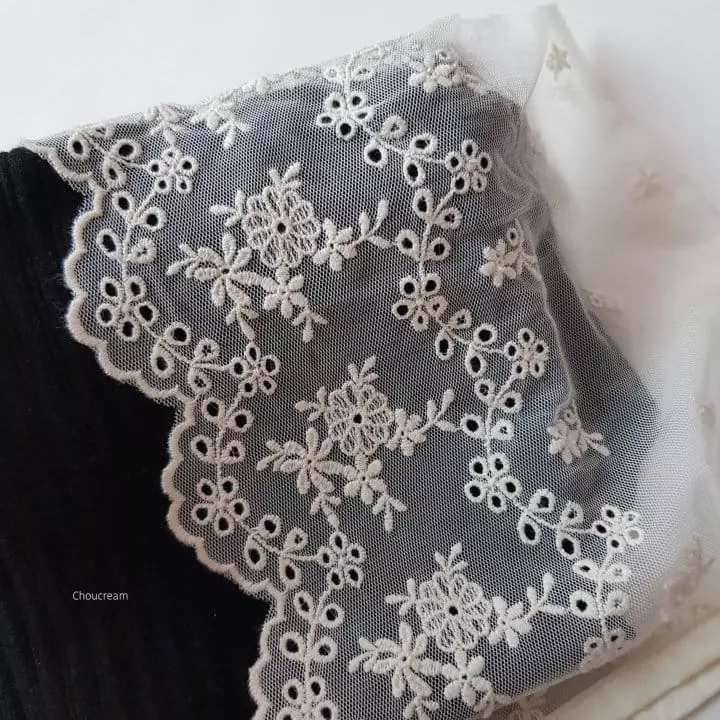 Choucream - Korean Baby Fashion - #babywear - Lace Bonnet - 5