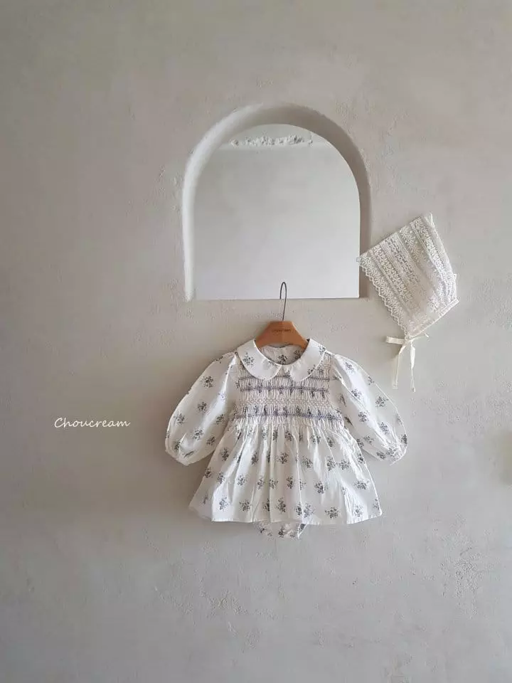 Choucream - Korean Baby Fashion - #babywear - Helen One-piece Bodysuit - 3