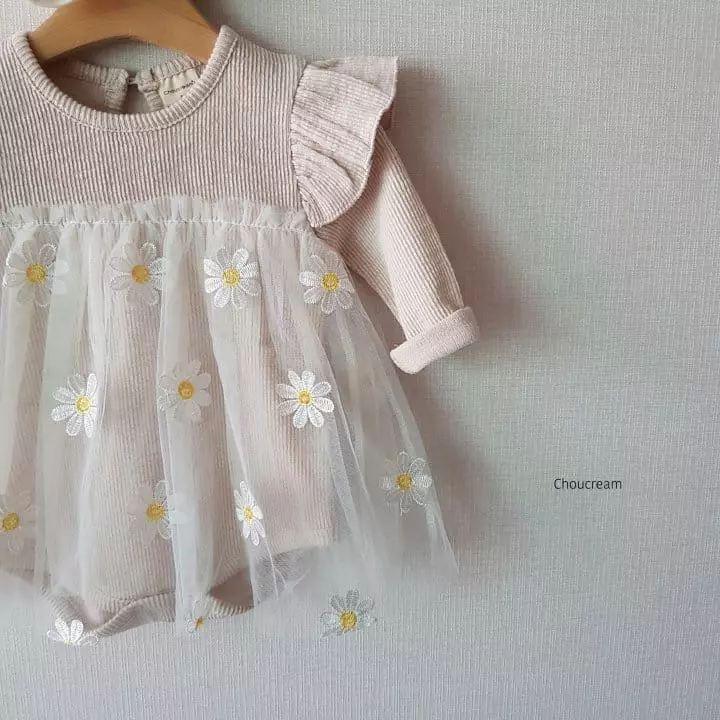 Choucream - Korean Baby Fashion - #onlinebabyboutique - Daisy Bodysuit - 10