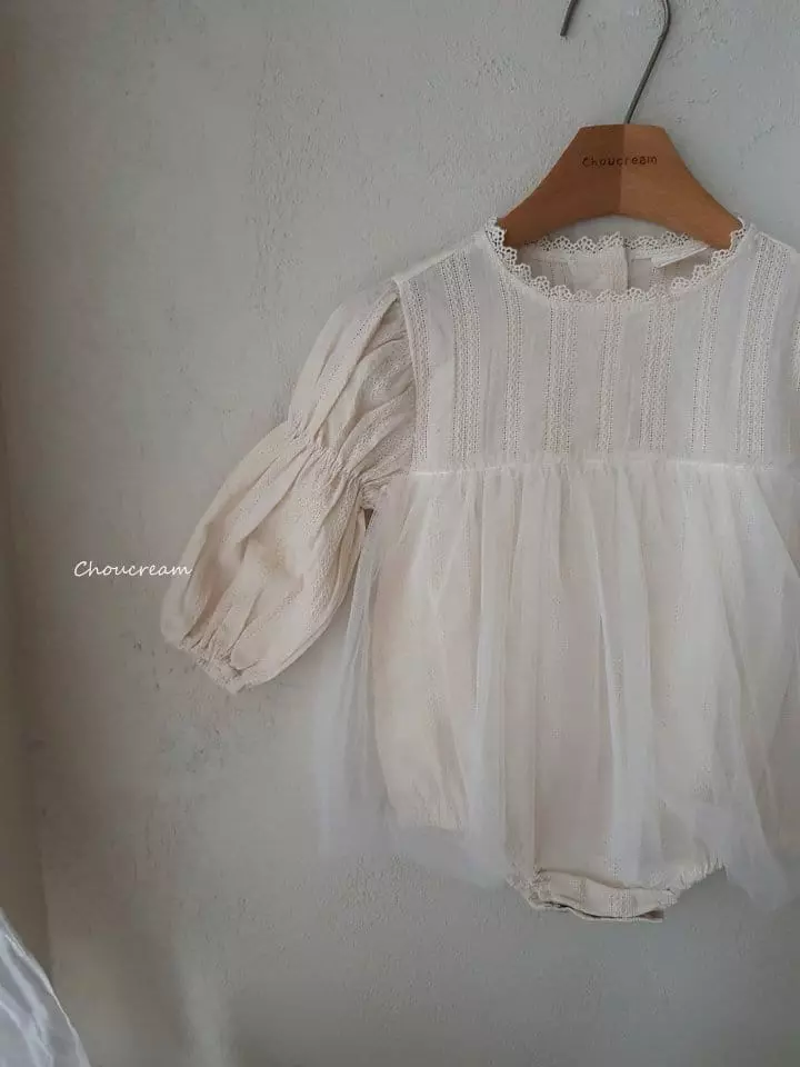 Choucream - Korean Baby Fashion - #onlinebabyboutique - Princess Bodysuit - 5
