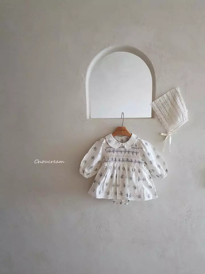 Choucream - Korean Baby Fashion - #babywear - Helen One-piece Bodysuit - 4