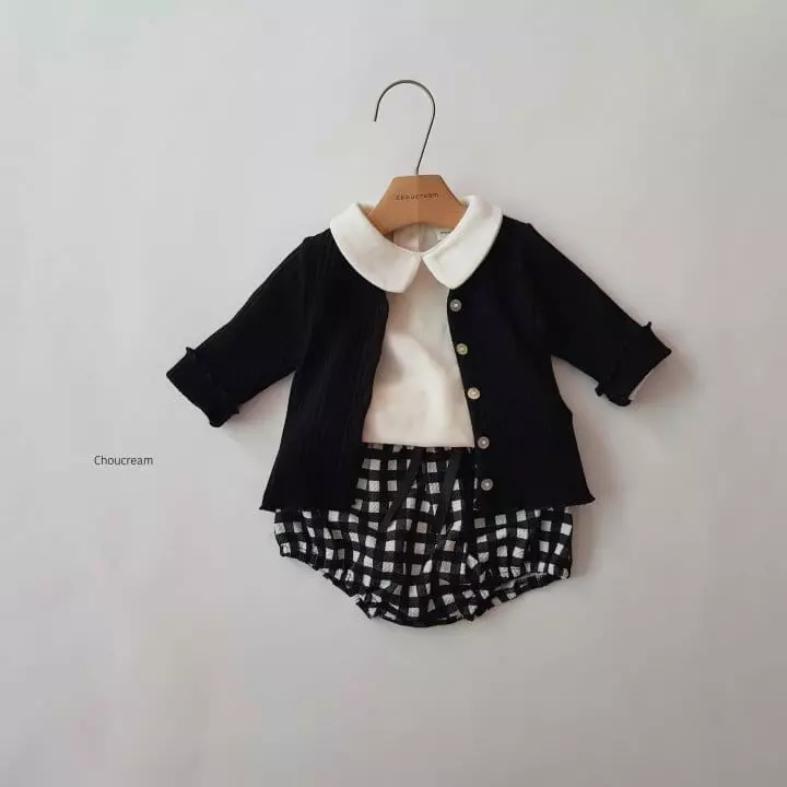 Choucream - Korean Baby Fashion - #onlinebabyshop - Bebe Collar Tee - 12