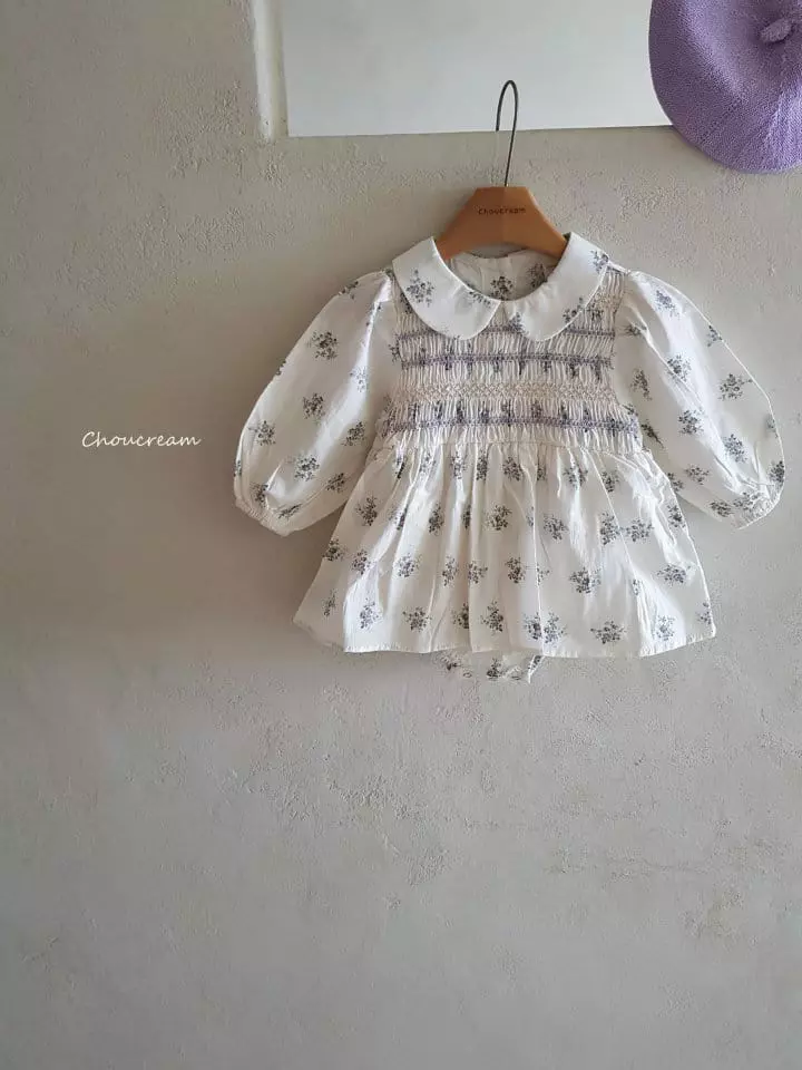 Choucream - Korean Baby Fashion - #onlinebabyshop - Helen One-piece Bodysuit - 5