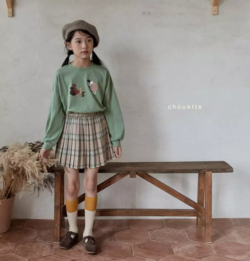 Chouette - Korean Children Fashion - #childofig - Girl Bear Tee