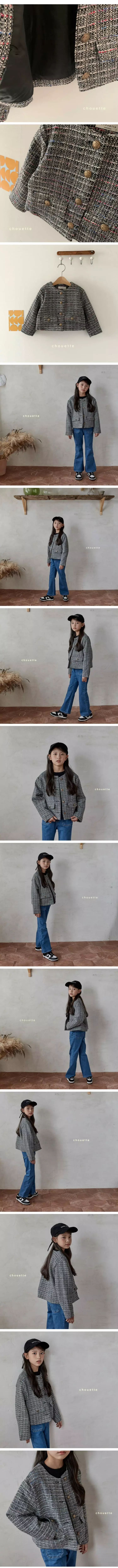 Chouette - Korean Children Fashion - #childofig - Twid Jacket - 3