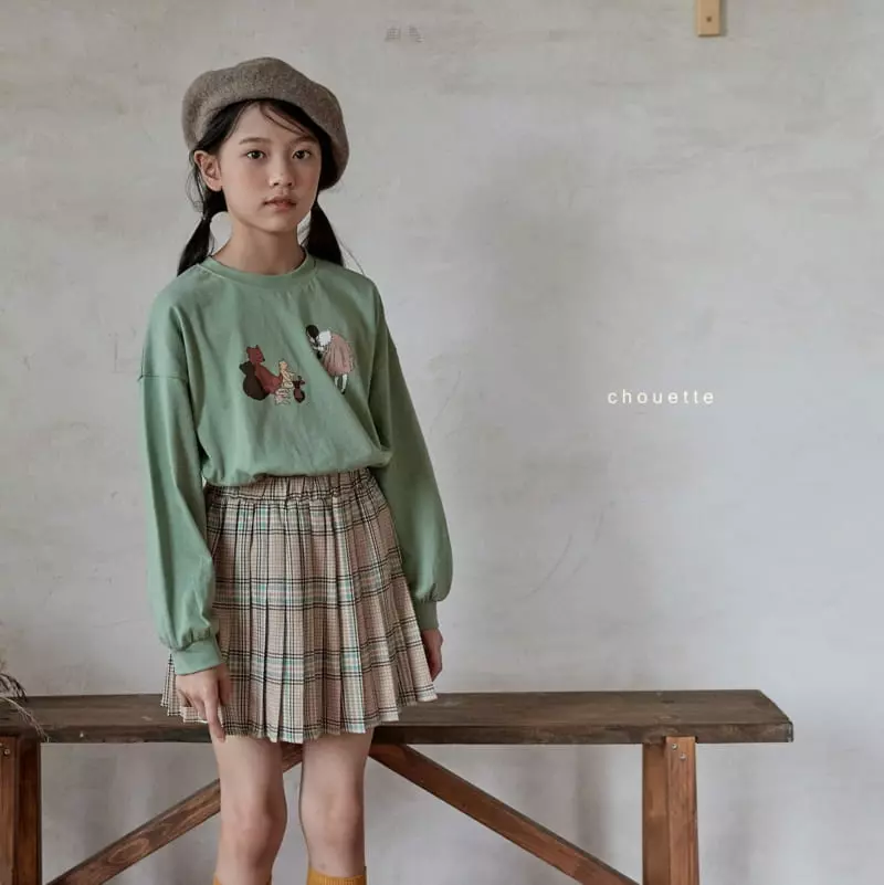Chouette - Korean Children Fashion - #childrensboutique - Girl Bear Tee - 2