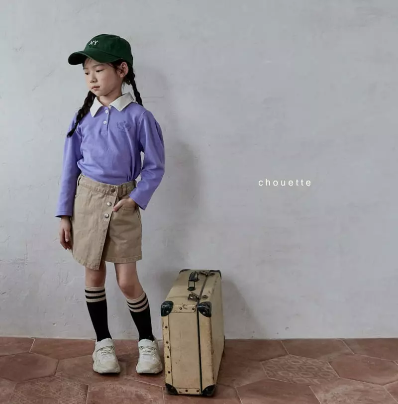 Chouette - Korean Children Fashion - #discoveringself - Catch On Wrap Skirt Pants - 12