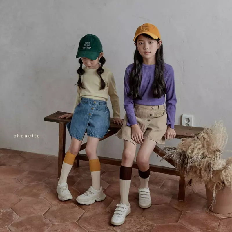 Chouette - Korean Children Fashion - #fashionkids - Daily Rib Tee - 2