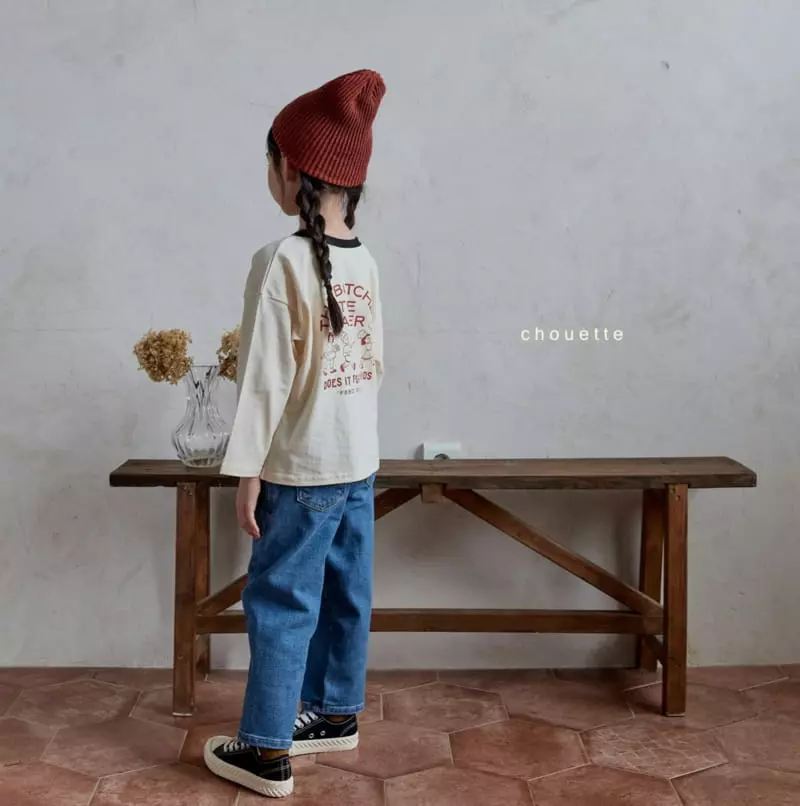 Chouette - Korean Children Fashion - #kidsshorts - Line Denim Pants - 11
