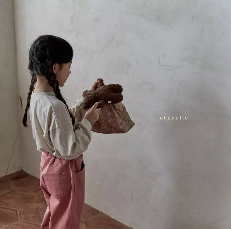 Chouette - Korean Children Fashion - #kidzfashiontrend - Girl Bear Tee - 8