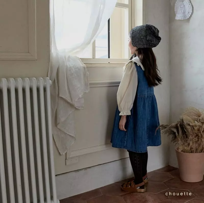 Chouette - Korean Children Fashion - #kidzfashiontrend - Mully Denim One-piece