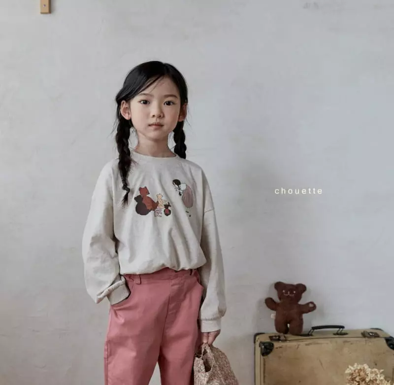 Chouette - Korean Children Fashion - #minifashionista - Girl Bear Tee - 12