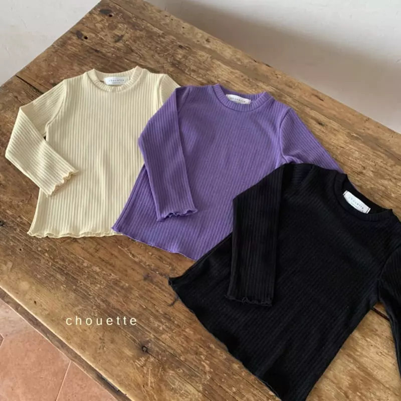 Chouette - Korean Children Fashion - #minifashionista - Daily Rib Tee - 9