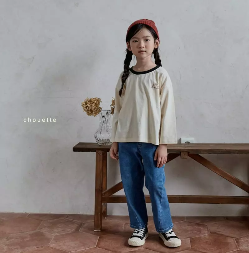 Chouette - Korean Children Fashion - #prettylittlegirls - Baker Kid Tee - 12