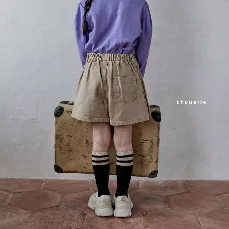 Chouette - Korean Children Fashion - #stylishchildhood - Catch On Wrap Skirt Pants - 8