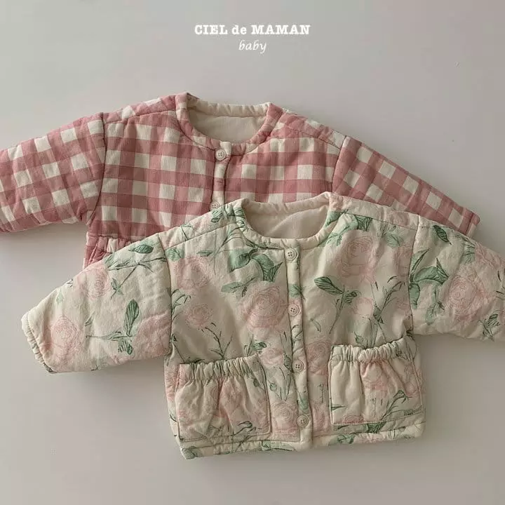 Ciel De Maman - Korean Baby Fashion - #babyboutique - Bebe Quilting Jumper