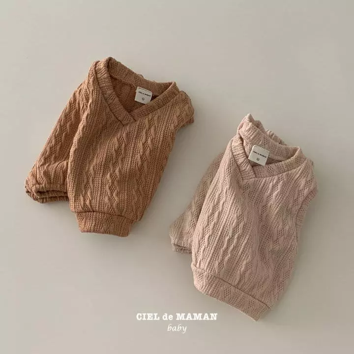 Ciel De Maman - Korean Baby Fashion - #babyboutique - Bebe Twist Vest Set - 7