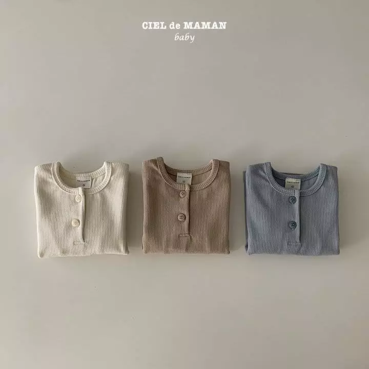 Ciel De Maman - Korean Baby Fashion - #babyboutiqueclothing - Bebe Basic Tee - 10