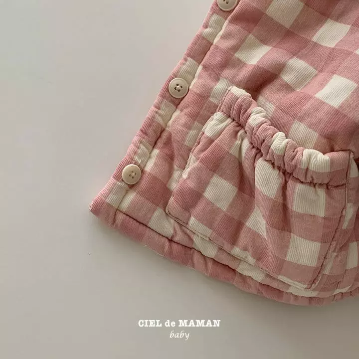 Ciel De Maman - Korean Baby Fashion - #babyboutiqueclothing - Bebe Quilting Jumper - 4