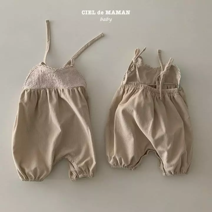 Ciel De Maman - Korean Baby Fashion - #babyclothing - Jacquard Rib Overall - 10
