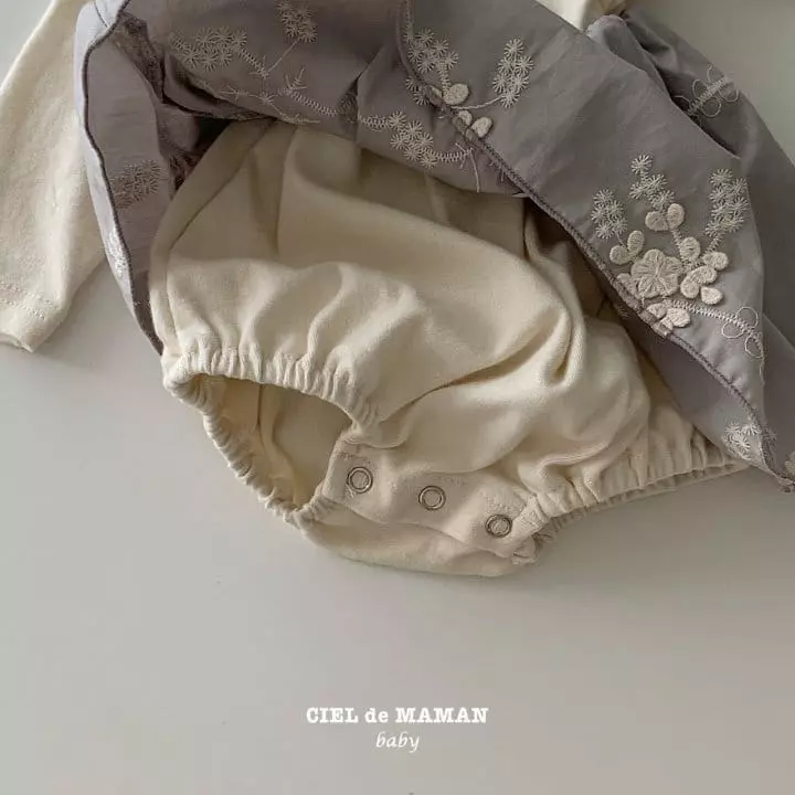 Ciel De Maman - Korean Baby Fashion - #babyfashion - Bebe Pretty One-piece Bodysuit - 8