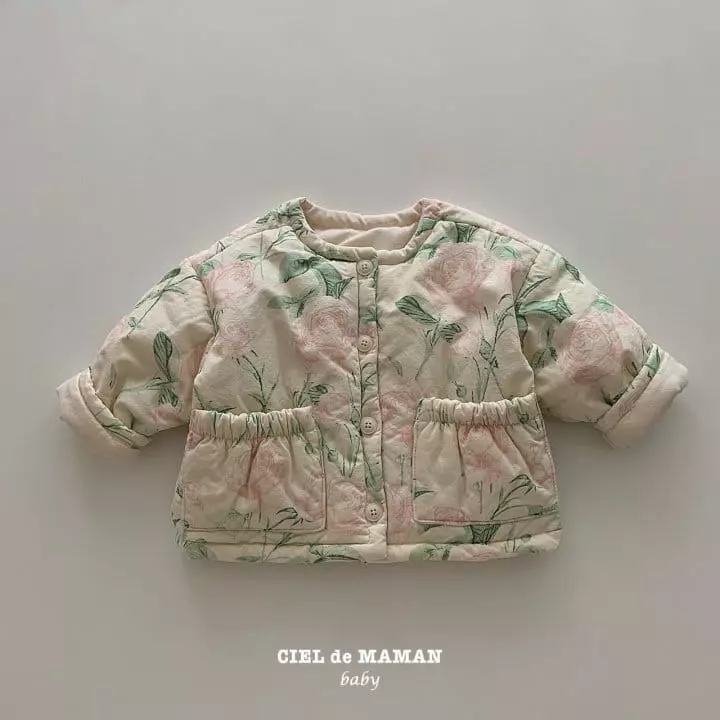 Ciel De Maman - Korean Baby Fashion - #babyfever - Bebe Quilting Jumper - 6