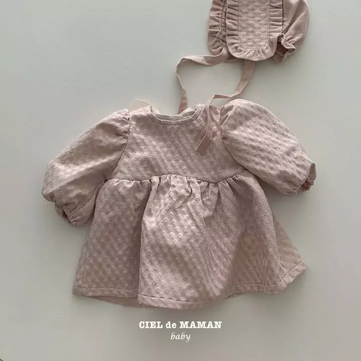Ciel De Maman - Korean Baby Fashion - #babyfever - Bebe Grace One-piece - 5