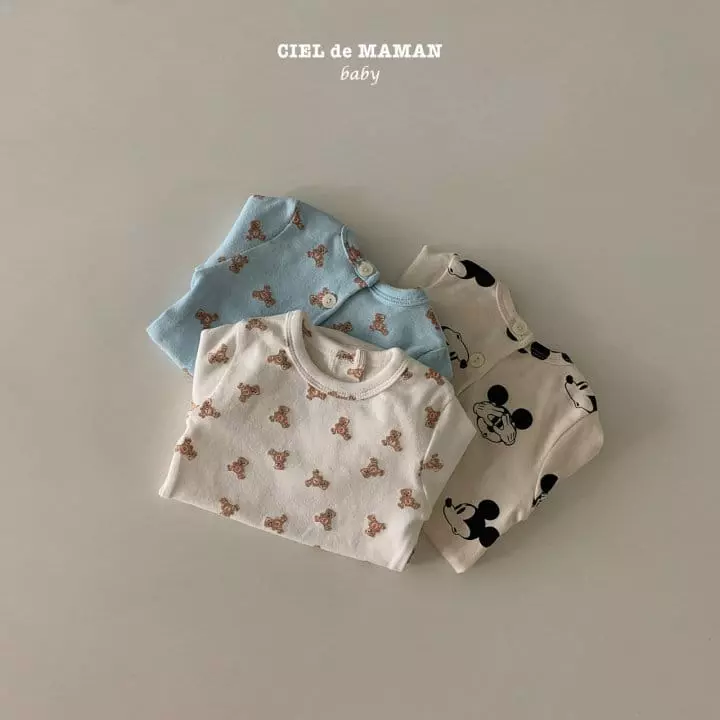 Ciel De Maman - Korean Baby Fashion - #babyfever - Bebe Bodysuit - 3