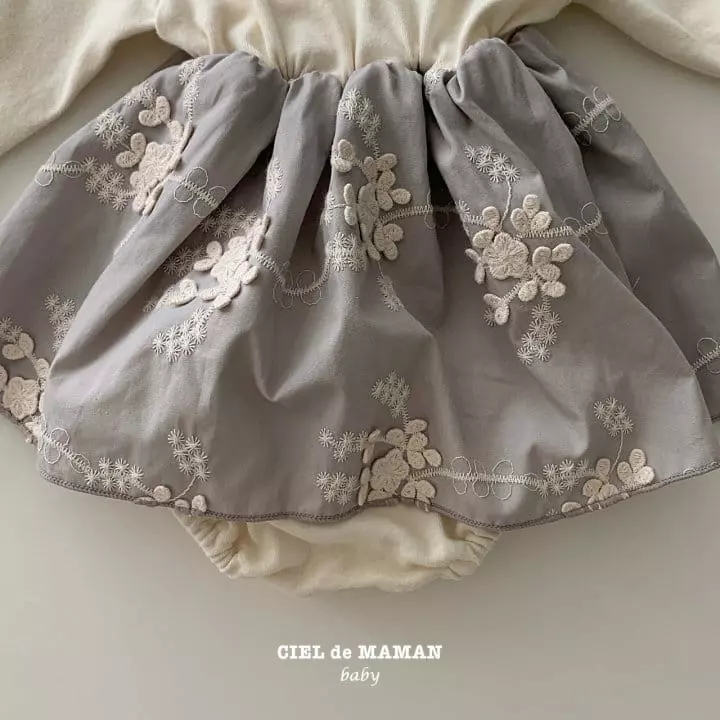 Ciel De Maman - Korean Baby Fashion - #babyfever - Bebe Pretty One-piece Bodysuit - 9