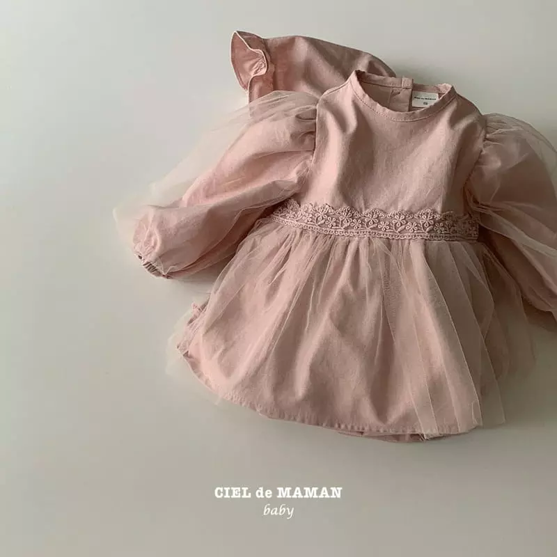 Ciel De Maman - Korean Baby Fashion - #babygirlfashion - Le Blan Bodysuit Set - 8