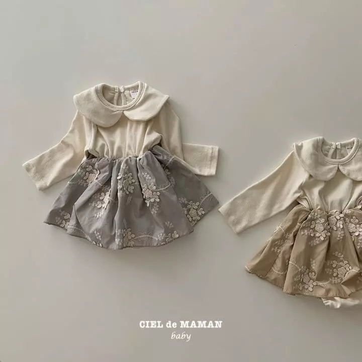 Ciel De Maman - Korean Baby Fashion - #babylifestyle - Bebe Pretty One-piece Bodysuit - 11