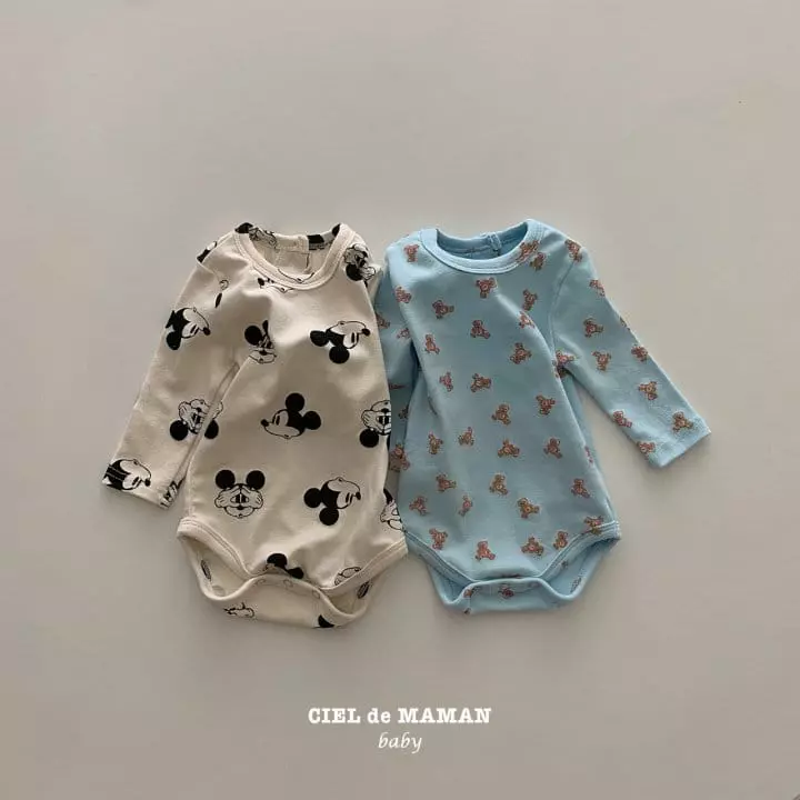 Ciel De Maman - Korean Baby Fashion - #babyoninstagram - Bebe Bodysuit - 6