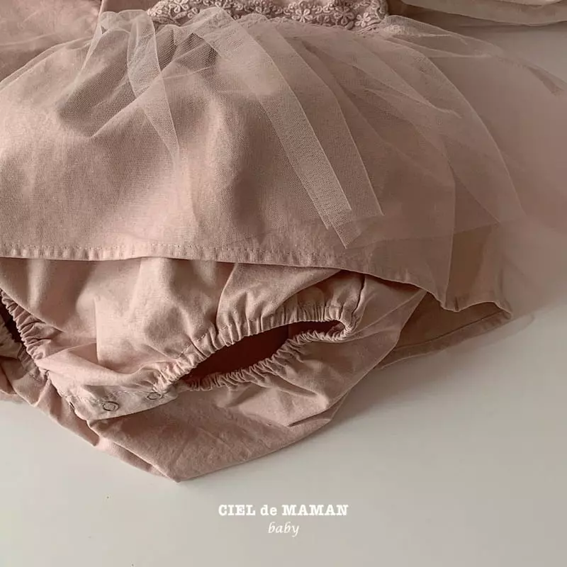 Ciel De Maman - Korean Baby Fashion - #babyoninstagram - Le Blan Bodysuit Set - 10