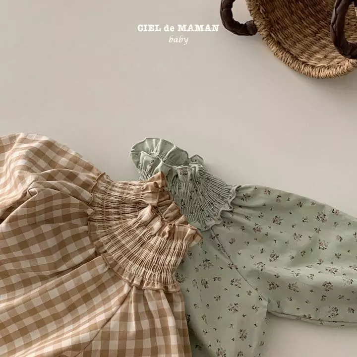 Ciel De Maman - Korean Baby Fashion - #babyootd - Bebe Anfant Bodysuit - 5