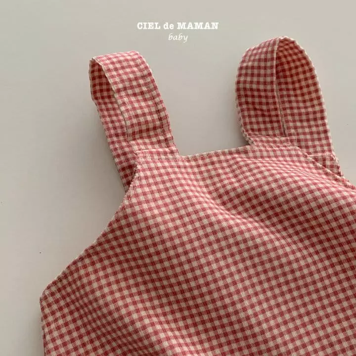 Ciel De Maman - Korean Baby Fashion - #babyoninstagram - Bebe Cube Dungarees - 4