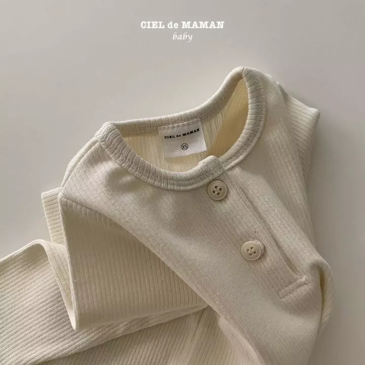 Ciel De Maman - Korean Baby Fashion - #babyootd - Bebe Basic Tee - 2