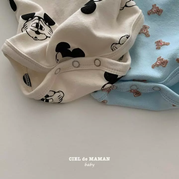 Ciel De Maman - Korean Baby Fashion - #babyoutfit - Bebe Bodysuit - 9