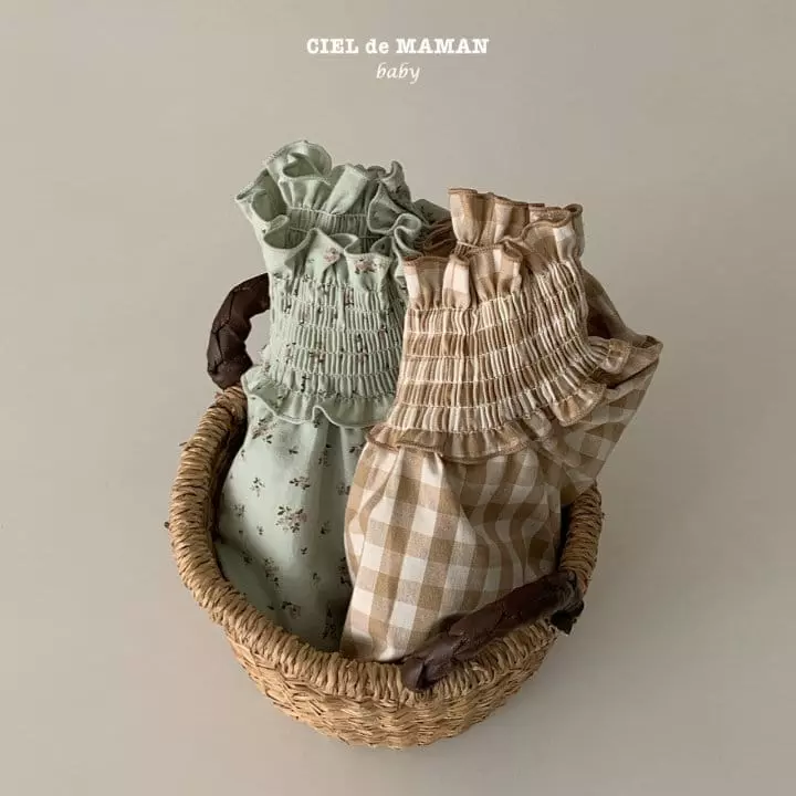 Ciel De Maman - Korean Baby Fashion - #babyoutfit - Bebe Anfant Bodysuit - 6